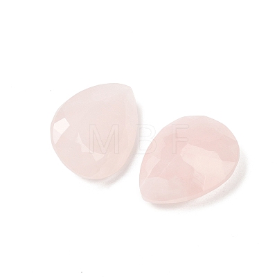 Natural Rose Quartz Cabochons G-D348-05B-1