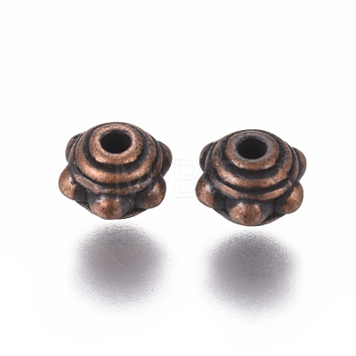 Tibetan Style Alloy Spacer Beads RLF1017Y-1