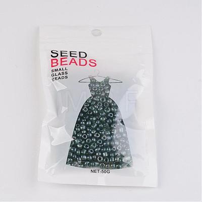 Round Glass Seed Beads X-SEED-A006-4mm-107-1