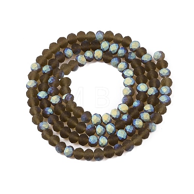 Transparent Glass Beads Strands EGLA-A044-T4mm-MB16-1