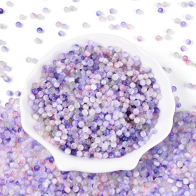 Drawbench Style Glass Seed Beads SEED-Q039-01G-1