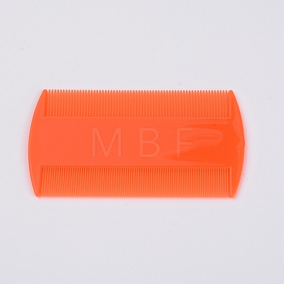 Plastic Double Side Comb AJEW-WH0189-81C-1