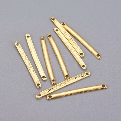 Tibetan Style Bar Links connectors TIBE-A14039-AG-FF-1