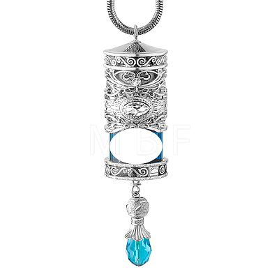 Column Alloy Perfume Bottle Hanging Ornament AUTO-PW0001-34B-1