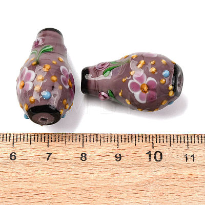 Handmade Lampwork Beads LAMP-F041-01E-1