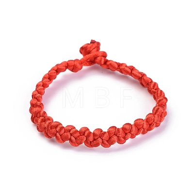 Nylon Thread Braided Cord Bracelets BJEW-JB04339-02-1