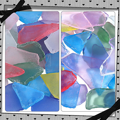300G Glass Cabochons GLAA-PA0001-89-1