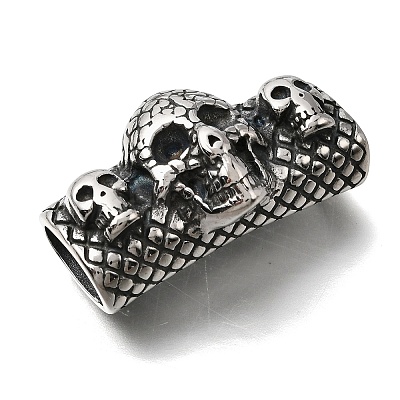 Halloween 304 Stainless Steel Slide Charms STAS-F356-14AS-08-1