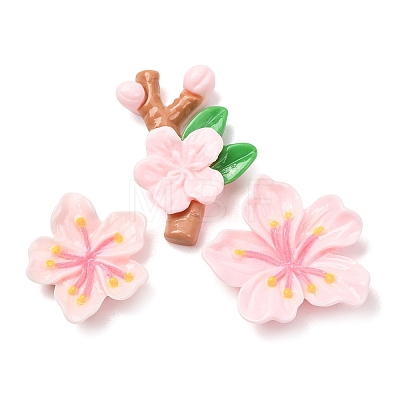 Opaque Resin Cabochons CRES-A064-01B-1