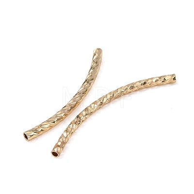 Brass Tube Beads KK-L272-01G-1
