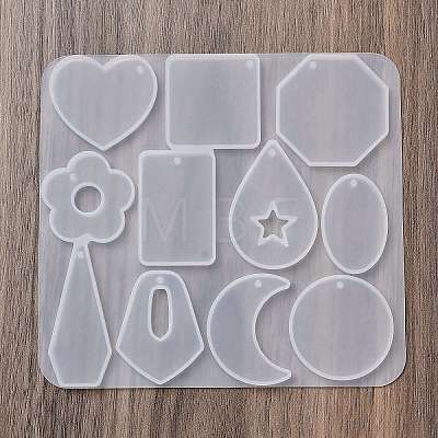 Geometry Earrings Pendants DIY Silicone Mold DIY-Q033-01A-1