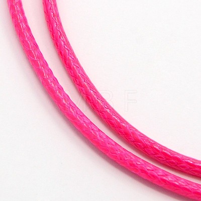 Waxed Cord Necklace Making MAK-F003-M-1