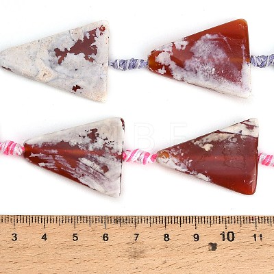 Natural Fire Crackle Agate Beads Strands GG-CBAE0EB-02D-1