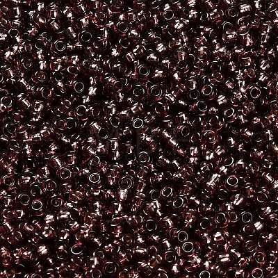 Indigo 11/0 Round Transparent Glass Seed Beads X-SEED-Q007-F57-1
