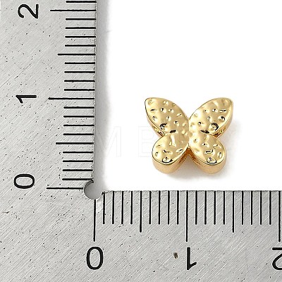 Brass Micro Pave Cubic Zirconia Beads KK-P283-19G-1