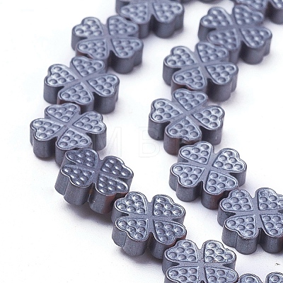 Non-magnetic Synthetic Hematite Beads Strands G-F613-14-1