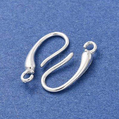 Brass Earring Hooks LS-KK-G604-06S-1