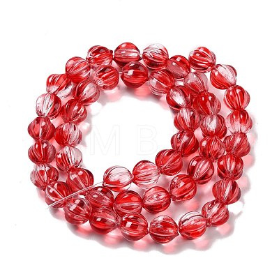 Transparent Glass Beads Strands GLAA-F114-02A-1