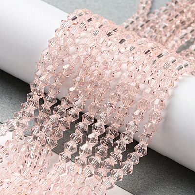 Transparent Glass Beads Strands GLAA-F029-3mm-26-1