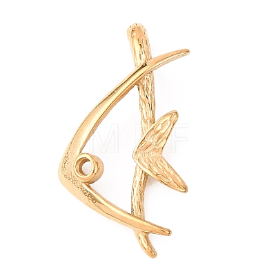 304 Stainless Steel Pendants LS-STAS-D129-13C-G-1