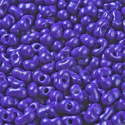 Baking Paint Glass Seed Beads SEED-K009-01A-09-1