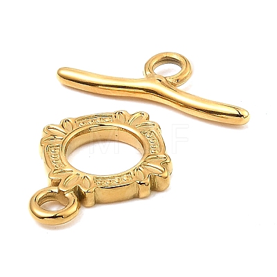 304 Stainless Steel Toggle Clasps STAS-E204-01G-1