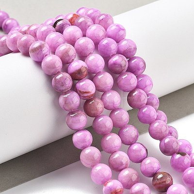 Natural Persian Jade Beads Strands G-A255-A02-02D-1