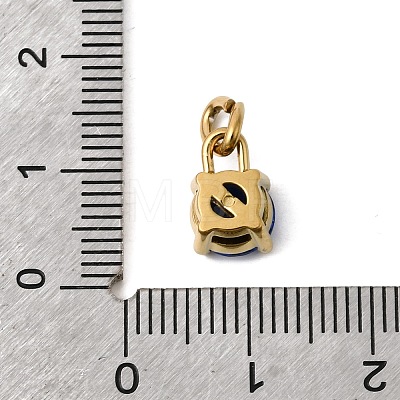 Birthdaystone Theme September 304 Stainless Steel Charms STAS-B128-60G-09-1
