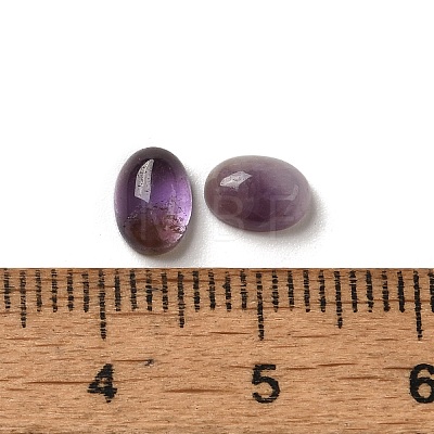 Natural Amethyst Cabochons G-F605E-15B-1