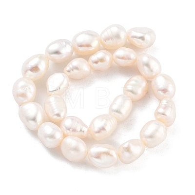 Natural Cultured Freshwater Pearl Beads Strands PEAR-P062-29F-1