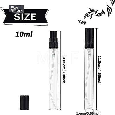 Mini Refillable Glass Spray Bottles MRMJ-BC0002-12A-1