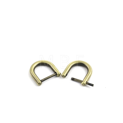 Zinc Alloy D-Rings Shackle PW-WG7DD34-04-1