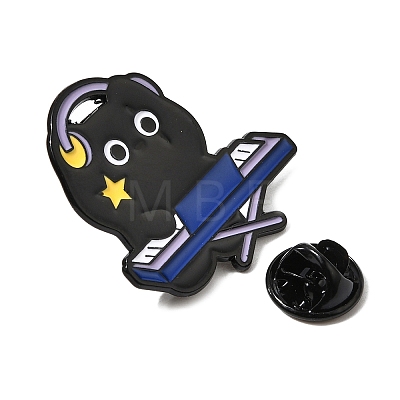 Musician Cat Enamel Pins JEWB-K037-01F-EB-1