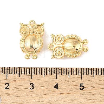 Brass Pendants Rhinestone Setting KK-Q816-40G-1