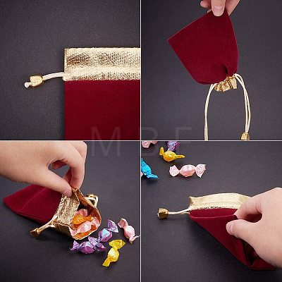 Velvet Jewelry Pouches Bags TP-NB0001-04-1