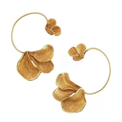 Alloy Flower Cuff Earrings for Women WGC4756-01-1