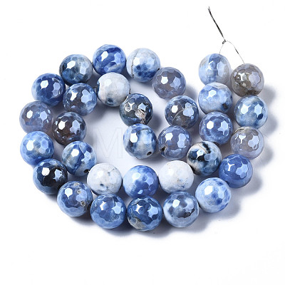 Natural Agate Beads Strands G-Q998-013B-1