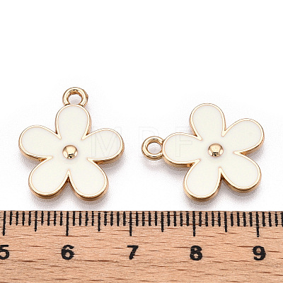 Alloy Enamel Pendants PALLOY-S133-014-1