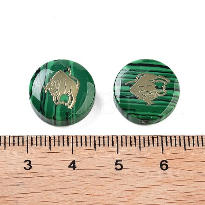 Synthetic Malachite Beads G-F775-D04-1