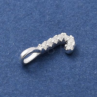 925 Sterling Silver with Cubic Zirconia Charms STER-Q004-01J-S-1