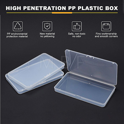 Transparent Plastic Storage Box CON-BC0006-19-1