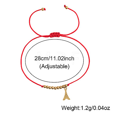 Adjustable 304 Stainless Steel Charm Bracelets VQ5999-1-1