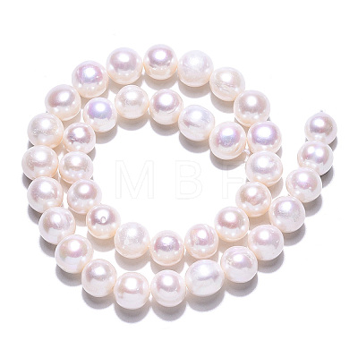 Natural Cultured Freshwater Pearl Beads Strands PEAR-N016-09A-1