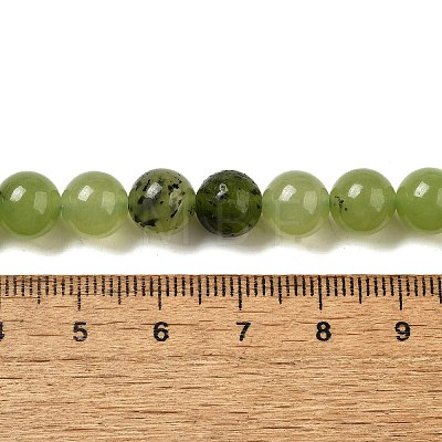 Dyed Natural Malaysia Jade Beads Strands G-G021-02B-14-1