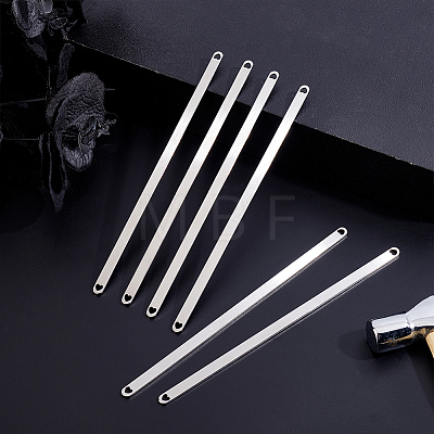 6Pcs Stainless Steel Blank Cuff Bangles MAK-BBC0001-32P-1