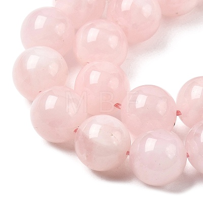 Natural Madagascar Rose Quartz Beads Strands G-B167-A04-10mm-1