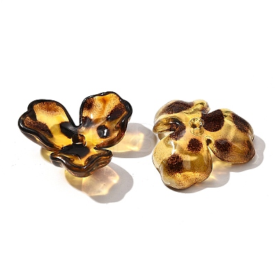 Printed Transparent Acrylic Beads LS-OACR-D303-02-1