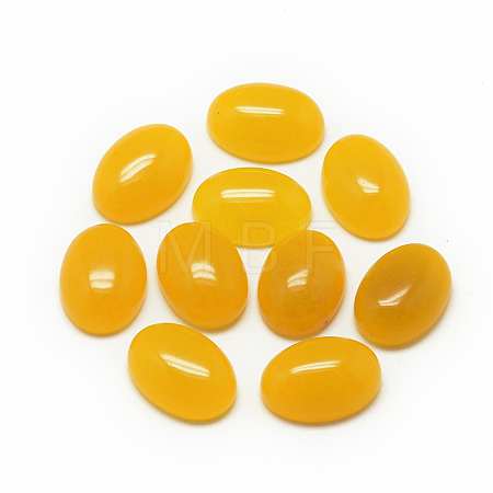 Natural White Jade Cabochons X-G-R415-13x18-23-1