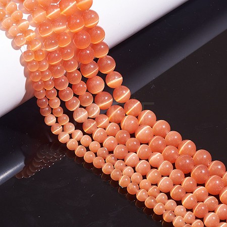 Round Cat Eye Beads G-SZ0001-80C-1