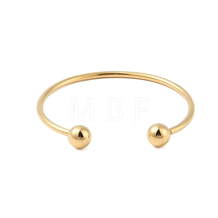 Ion Plating(IP) 304 Stainless Steel European Style Bangles Making PPJ-G001-04G-01-1